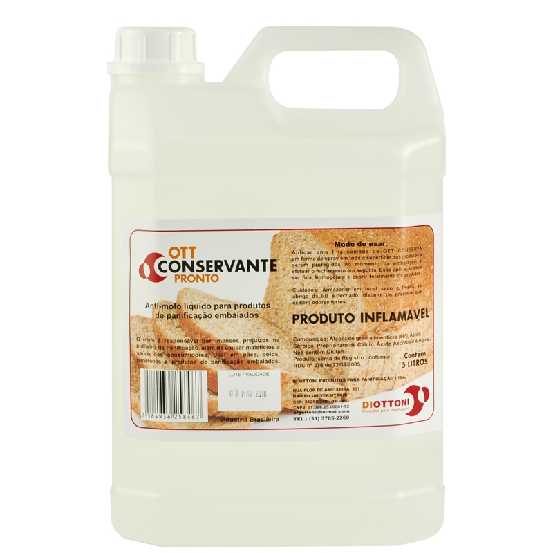 Antimofo Líquido OTT - Galão 5 L