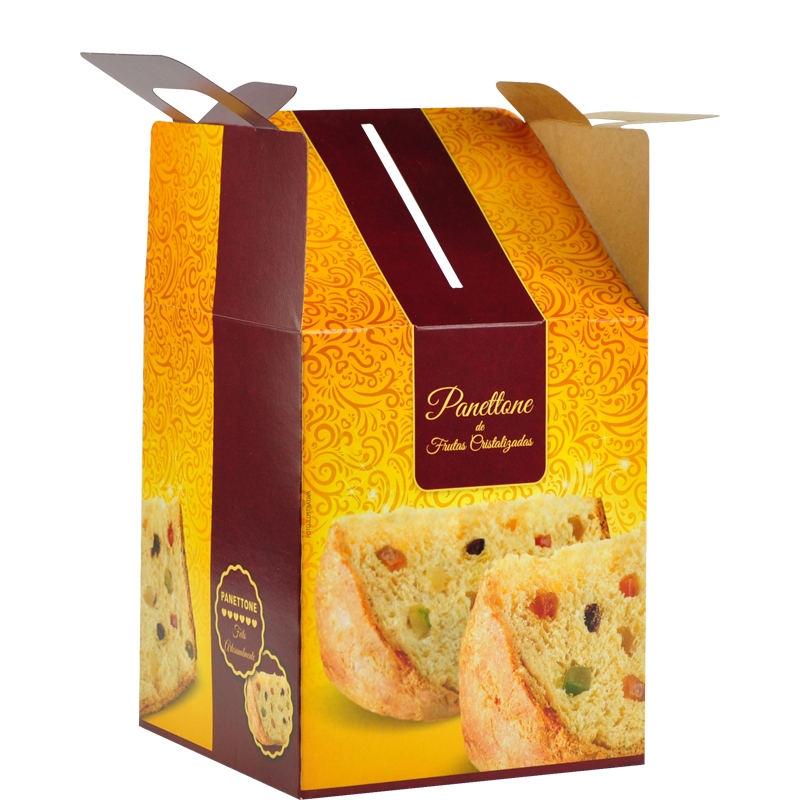 Caixa para Panetone Tradicional - 50 und. 500 gr