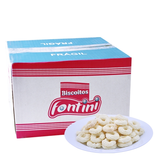 Biscoitos Amanteigados Coco Fontini 2 Kg
