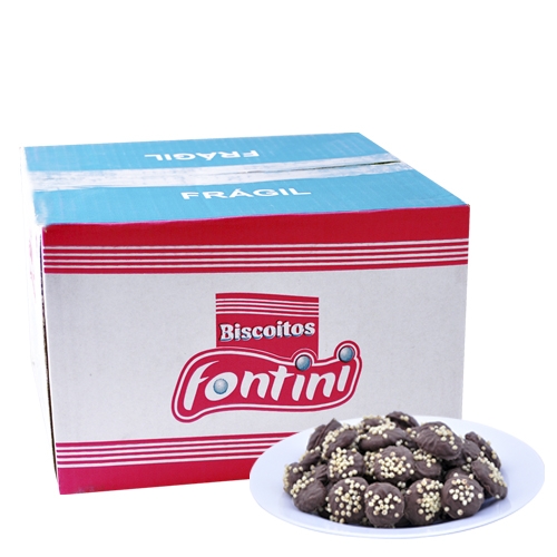 Biscoitos Amanteigados Fontini Flokito Branco 2,5 Kg