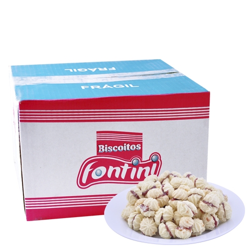 Biscoitos Amanteigados Goiabinha Fontini 2,5 Kg