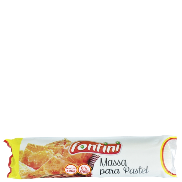 Massa de Pastel Rolo Fontini - 18 uni. de 400 g