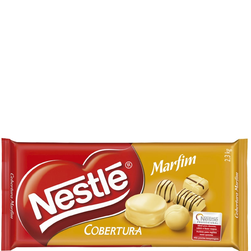 Barra Nestlé Chocolate Marfim 2,1kg